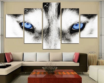 Blue Eyes 5pc Canvas Set