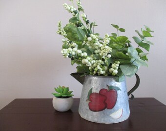 Vintage Galvanized Metal Watering Can