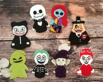This is Halloween finger puppet set