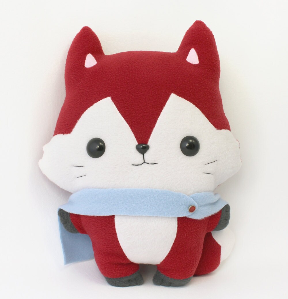 fox stuffed animal pattern