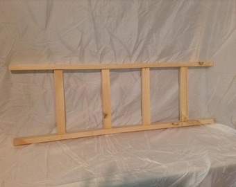 Primitive Pine Wood Ladder 36"