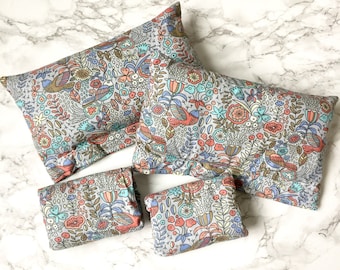 Little Birdies No.2 Crutch Pad Covers Complete Set for Armrest and Handles