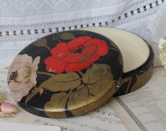 Vintage French Wooden Chocolate Box - Le Neubourg