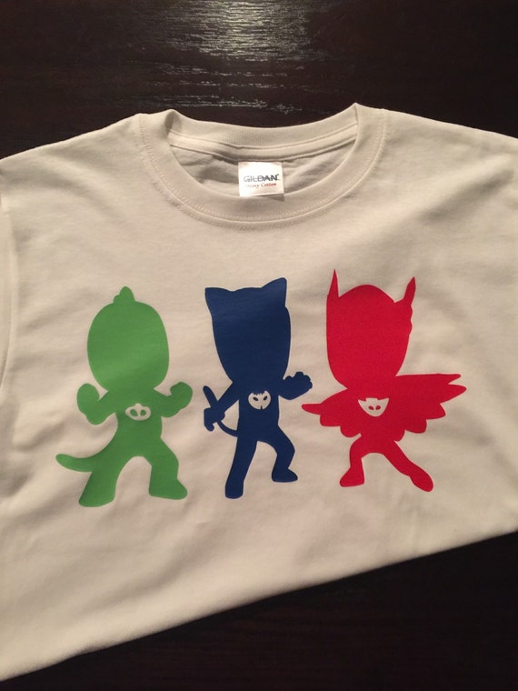 Download Items similar to PJ Masks Birthday Shirt on Etsy