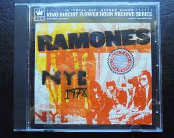 RAMONES Live in NYC 1978 Vintage Punk CD