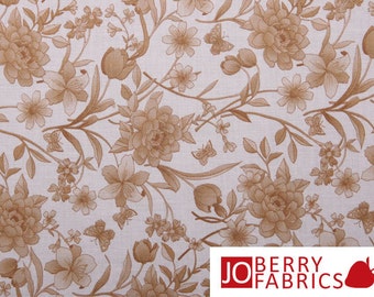 Brown Blossoms Color Program by Fabri-Quilt