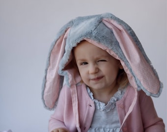 Bunny Hat || Bunny Costume || Bunny Outfit || Baby Bonnet || Modern Bonnet || Bunny Hat || Baby Hat || Newborn Bonnet || Animal Bonnet