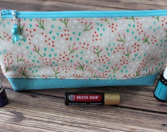 Essential Oil Bag, Essential Oil pouch, Cosmetic Bag, Essential Oil