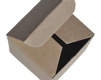 4 x 4 x 6" - 100% Recycled Tuck Boxes - Bundle of 25