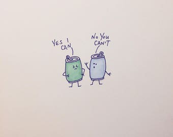 Yes I Can Original Drawing