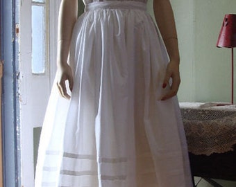 A lovely civil war under the hoop petticoat custom made