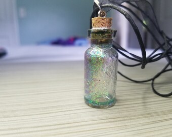 Decrepit Fairy Dust Bottle Necklace