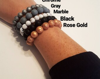 Silicone Teething Bracelet/Stackable bracelet/Teething bracelet/Mommy bracelet