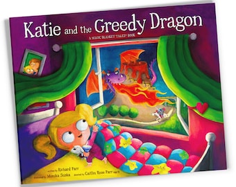 Katie and the Greedy Dragon ~ Signed Children's Book ~ Gift-Boxed ~ Bedtime Story ~ Picture Book ~ Kids Book