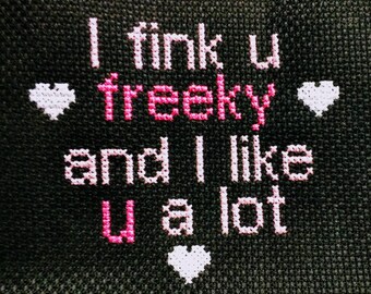 Die Antwoord Cross Stitch