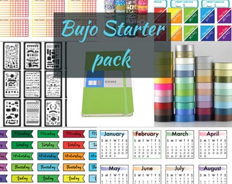 Bullet journal Starter kit (24 items)