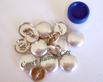 Cover Button Starter Kit Size 20 (1/2 inch) - Wire Backs