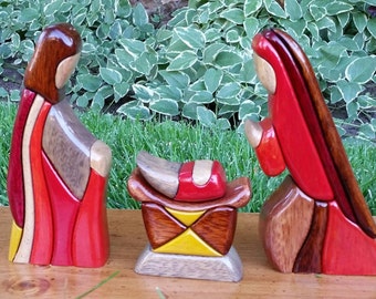 Classic Nativity - 4 piece set