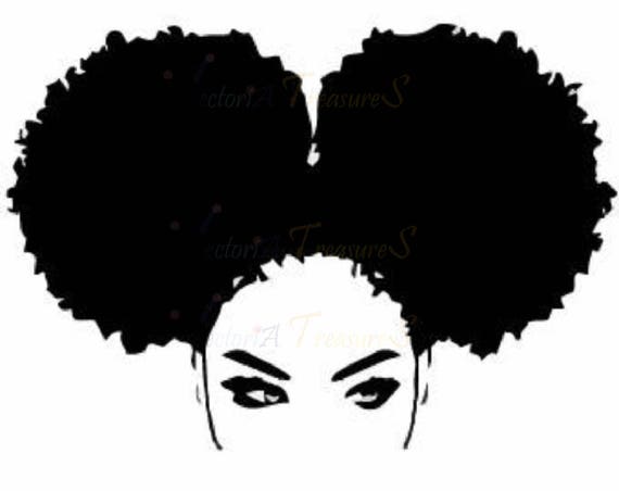 Download Afro svg, Afro lady haircut svg, Afro lady Silhouette ...