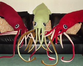 Huge Giant Squid Plush/Body Pillow