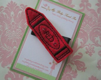 Girl hair clips - back to school hair clips - girl barrettes