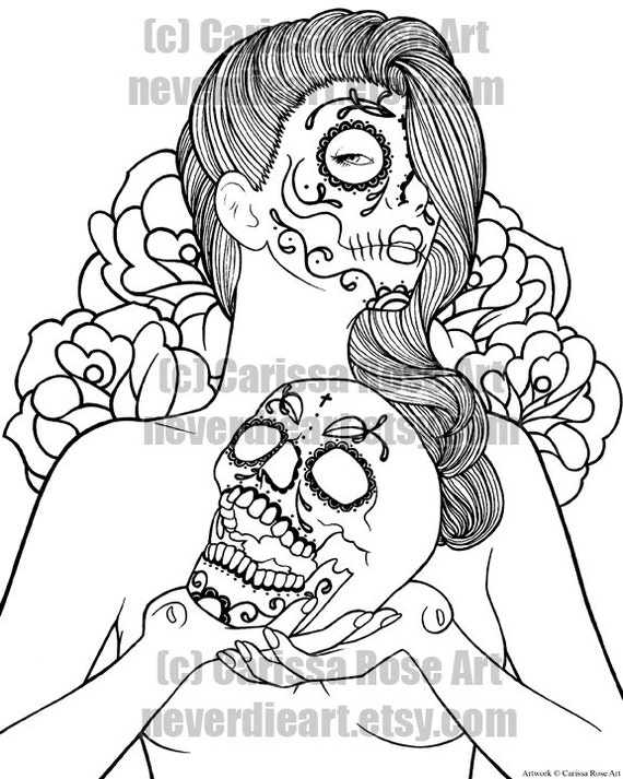 Digital Download Print Your Own Coloring Book Outline Page Digital Download Print Your Own Coloring Book Outline Page