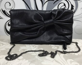 Women's black clutch, Formal purse, Vintage clutch, Evening Bag, Coin purse, Black purse, Crossbody handbag