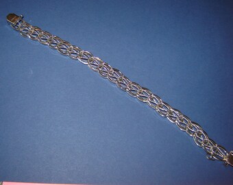 Sterling silver charm bracelet 1