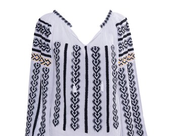 Handmade embroidery traditional blouse
