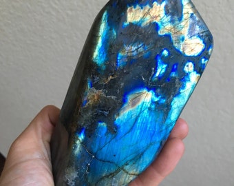1.75lb Self Standing Labradorite from Madagascar - Item:L160031