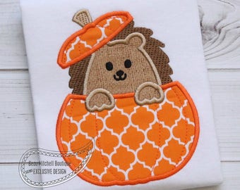 Hedgehog pumpkin