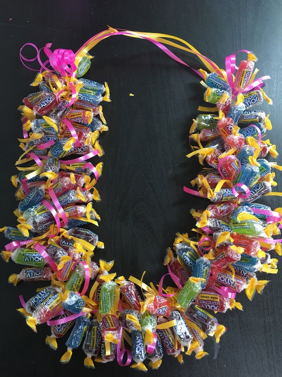 Graduation Candy leis double jolly rancher leisgraduation