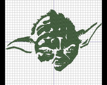 Embroidery design - YODA 2 (STAR WARS)