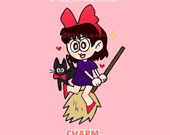 PREORDER Kiki's Delivery Service CHARM or STICKER