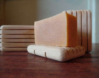 Wooden Draining Soap Dish