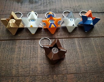 Destiny Ghost Shell Keychain - Movable Eye! - Keyring