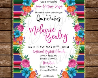 Mexican Themed Invitation Template 7