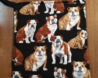 Bulldog Pot Holder Hot Pad