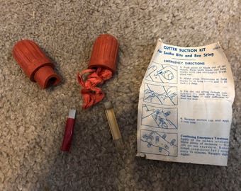 Vintage Snake Bite Kit
