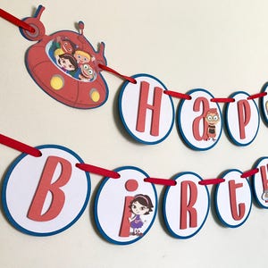 Little Einsteins Birthday Banner / Little Einsteins Party Decor