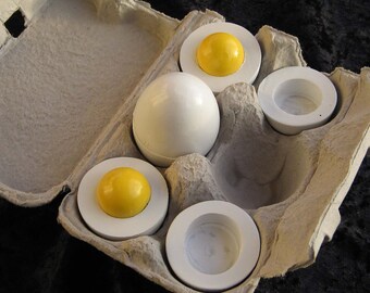 Time To Play With Your Food Wood Hard Boiled Eggs/3