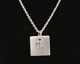 Scrabble Letter Charm Necklace