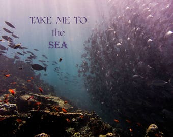 The Sea Print -Inspirational-