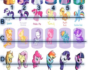 Mini Dog Tag Necklace My Little Pony