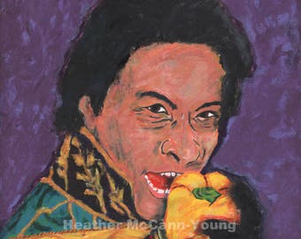 Iron Chef (acrylic original portrait painting)
