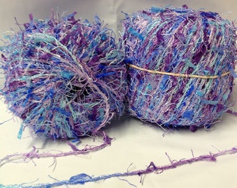 5 balls of wool curl fantasy / made in france