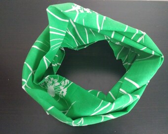 Springtime Green Infinity Scarf