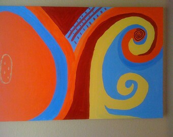 original painting inside 30 x 20
