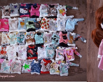 Blouse ,Sweatshirt , oversize ;) Pullip, Tangkou and similar dolls...40 color variants