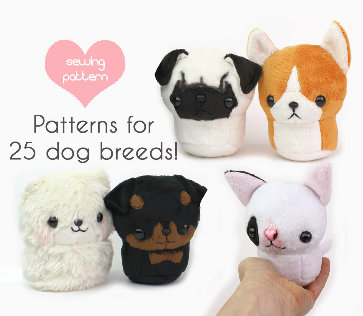 stuffed dog sewing patterns